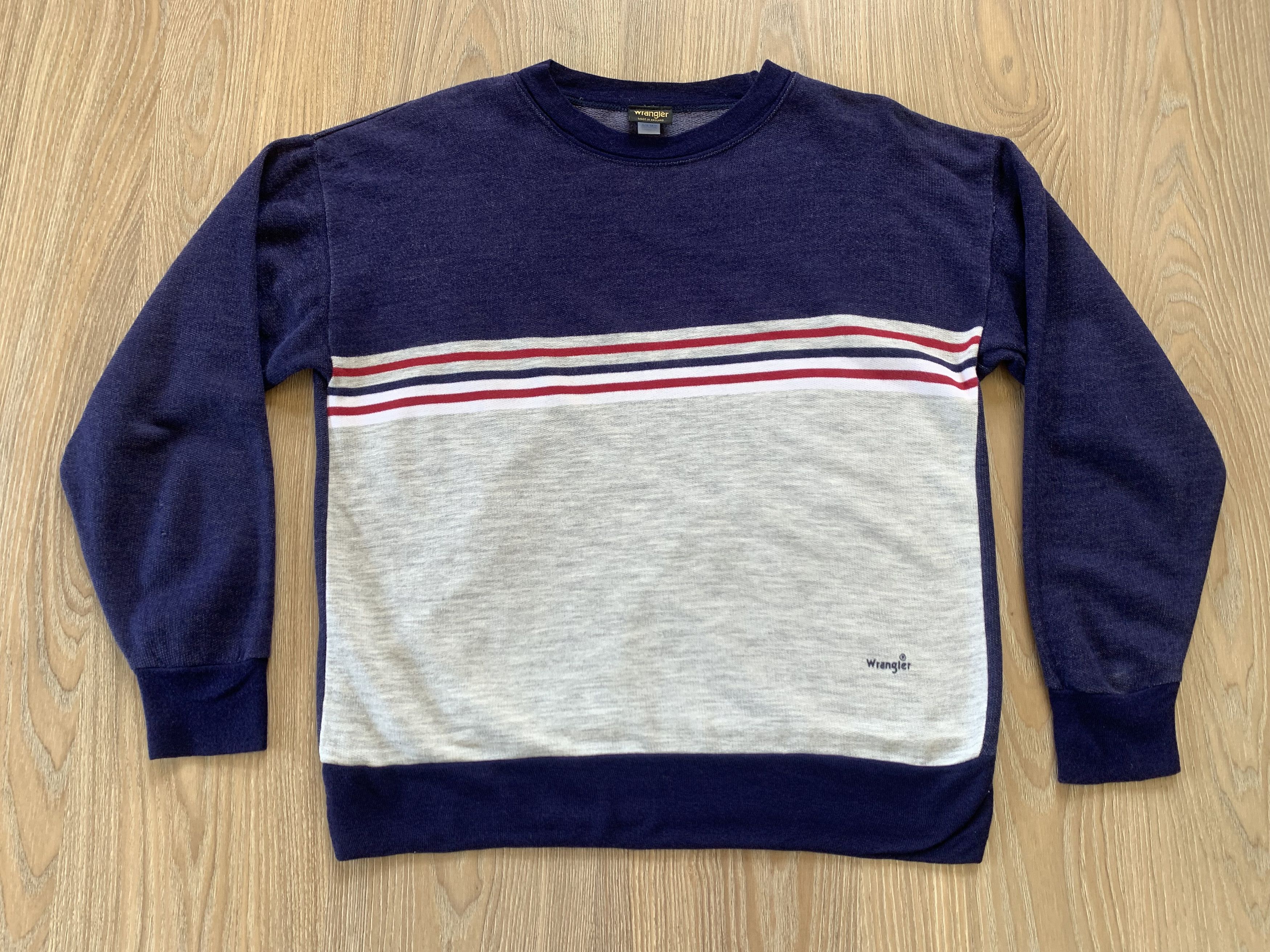 Wrangler Mens Wrangler Retro Vintage Cotton Sweatshirt Size US M / EU 48-50 / 2 - 2 Thumbnail