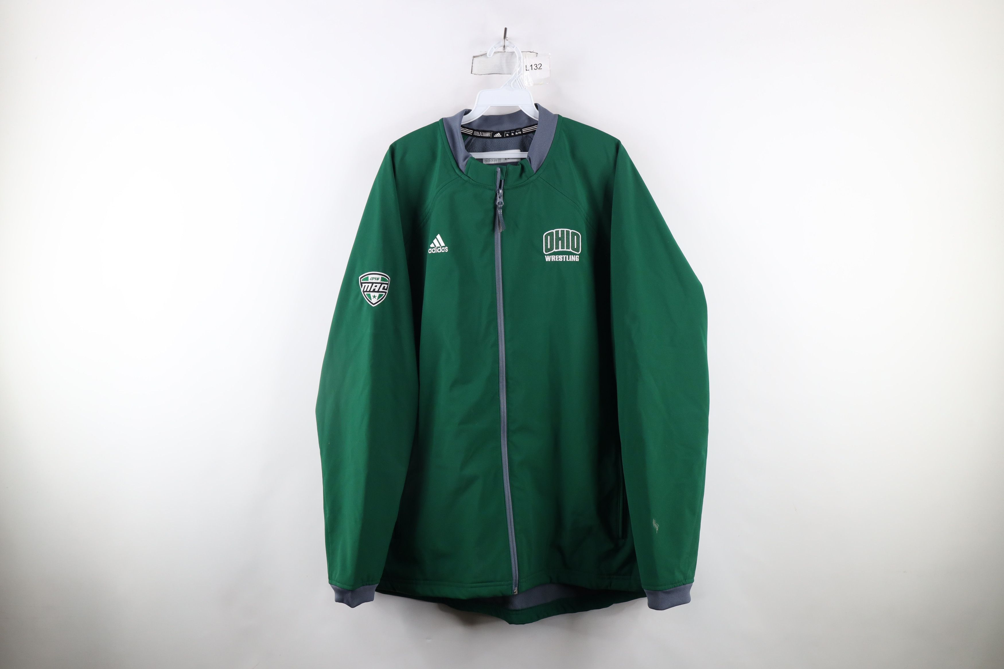 Adidas × Vintage Adidas Championships Team Issued Ohio University Jacket Size US XL / EU 56 / 4 - 1 Thumbnail