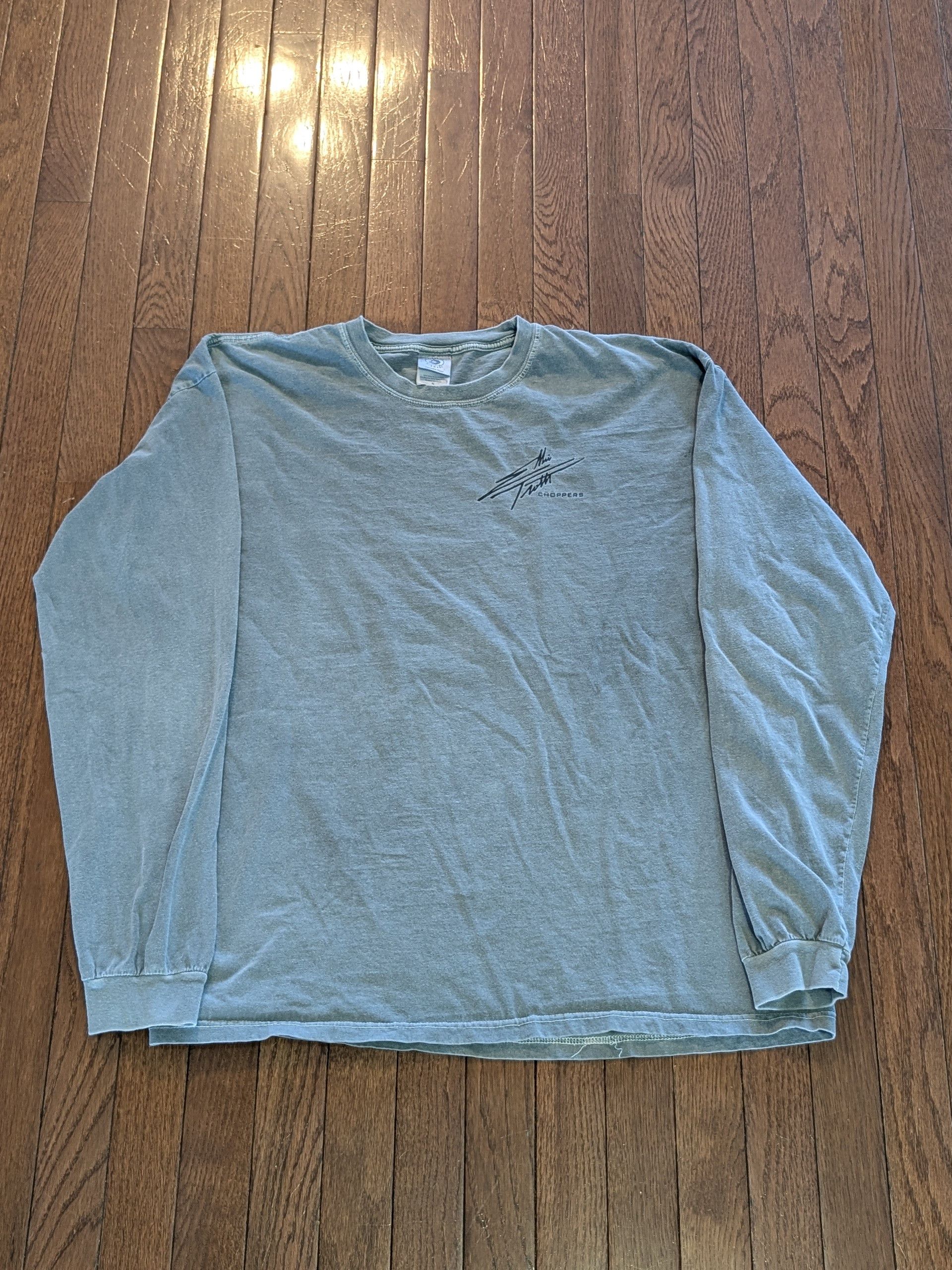 Other Y2K Faded Biker Eddie Trotta Custom Choppers Long Sleeve XL Size US XL / EU 56 / 4 - 3 Thumbnail