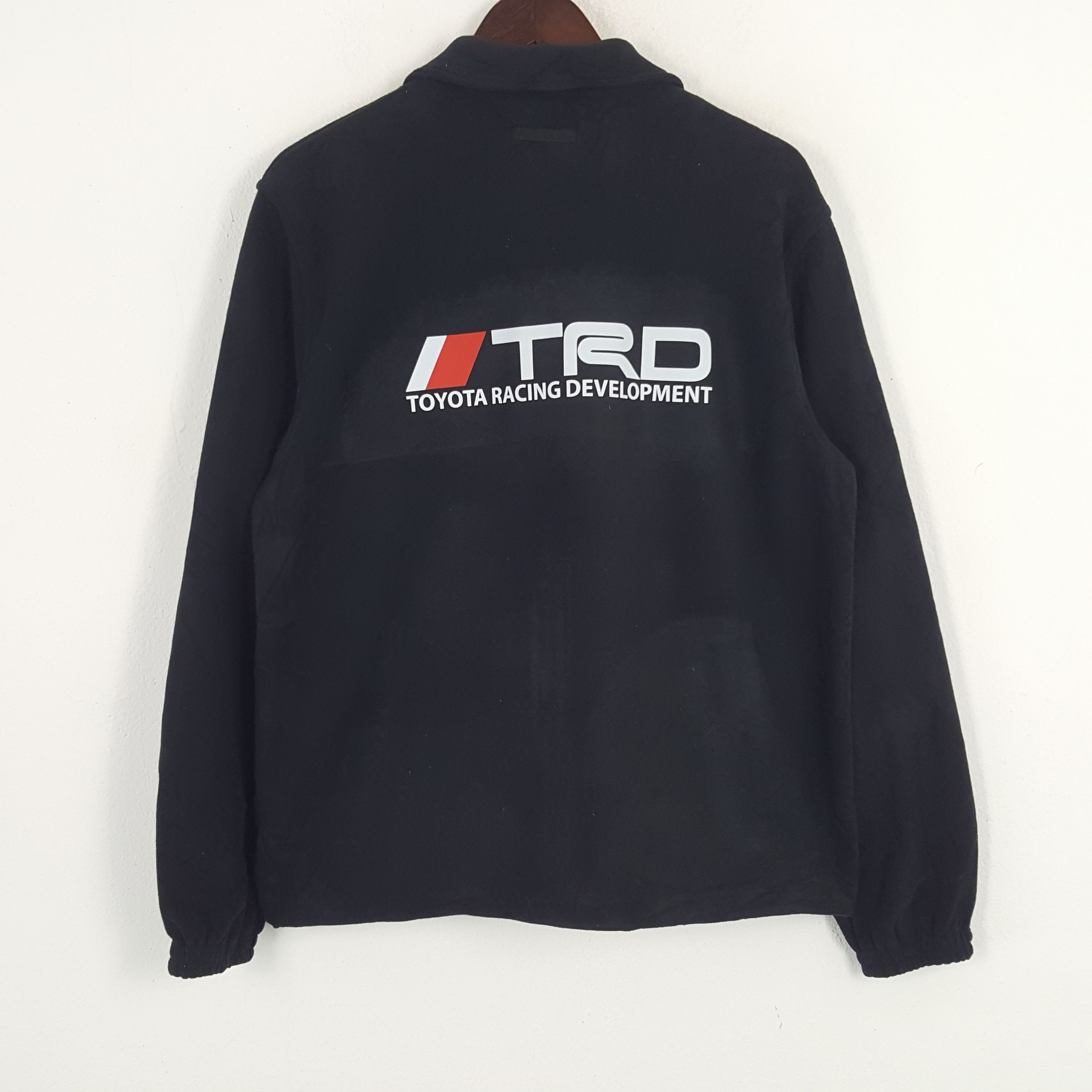 Japanese Brand × Vintage Vintage Bridgestone X TRD Toyota Racing Custom Fleece Jacket Size US M / EU 48-50 / 2 - 1 Thumbnail