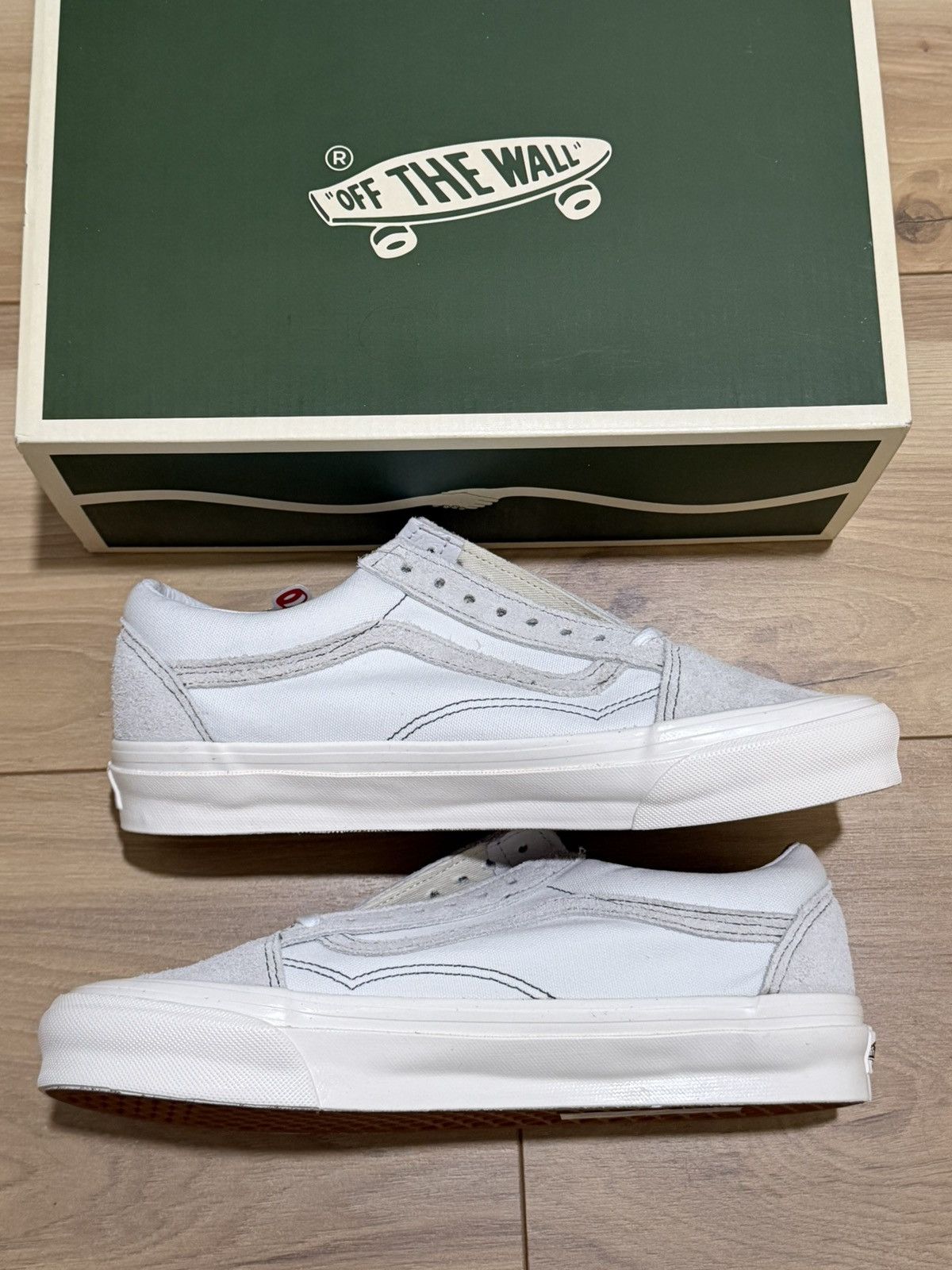 Notre × Vans Vans Notre Marshmallow White Size US 9 / EU 42 - 3 Thumbnail