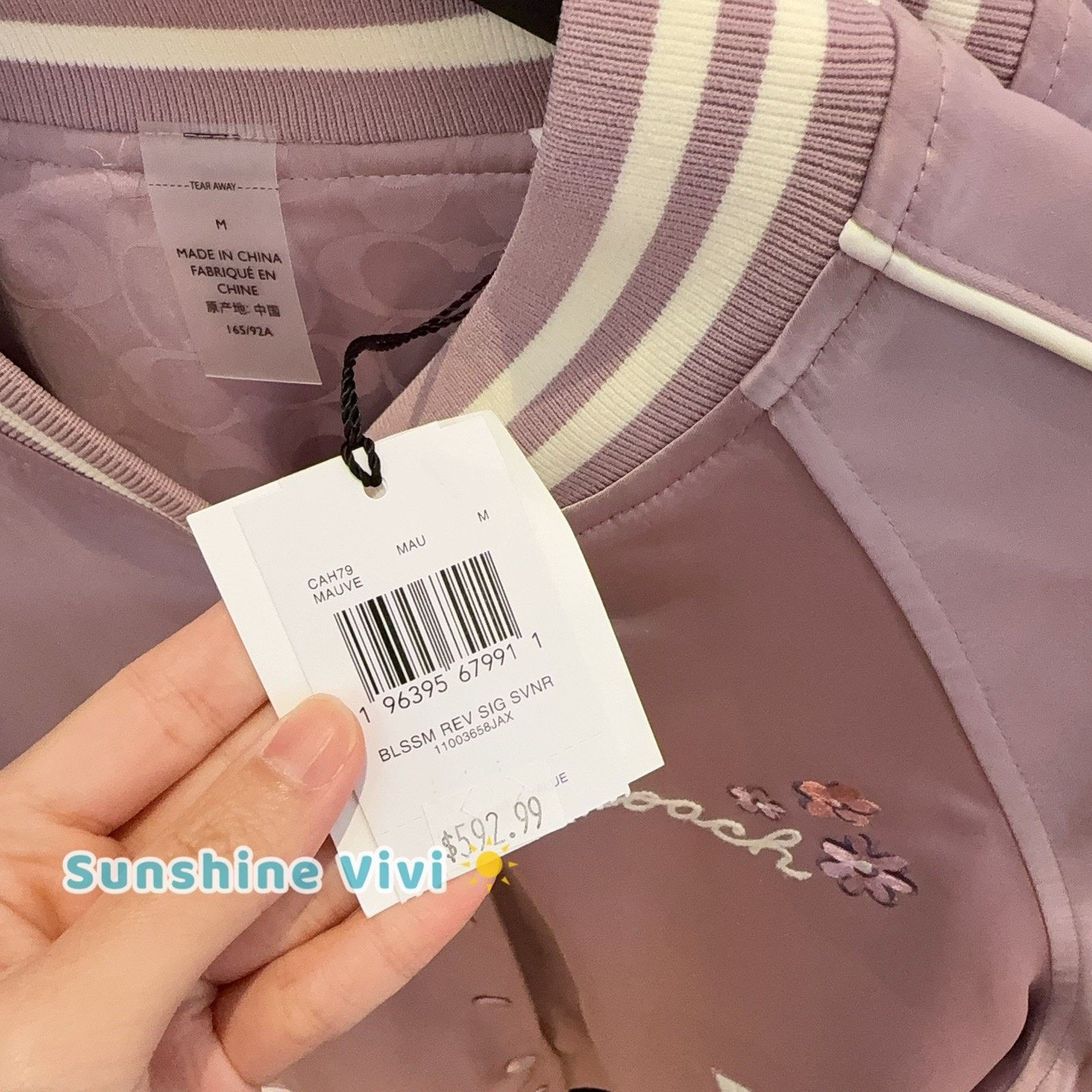 Coach NWT Coach Women's Reversible Spring Jacket CAH79 medium Size M / US 6-8 / IT 42-44 - 3 Thumbnail