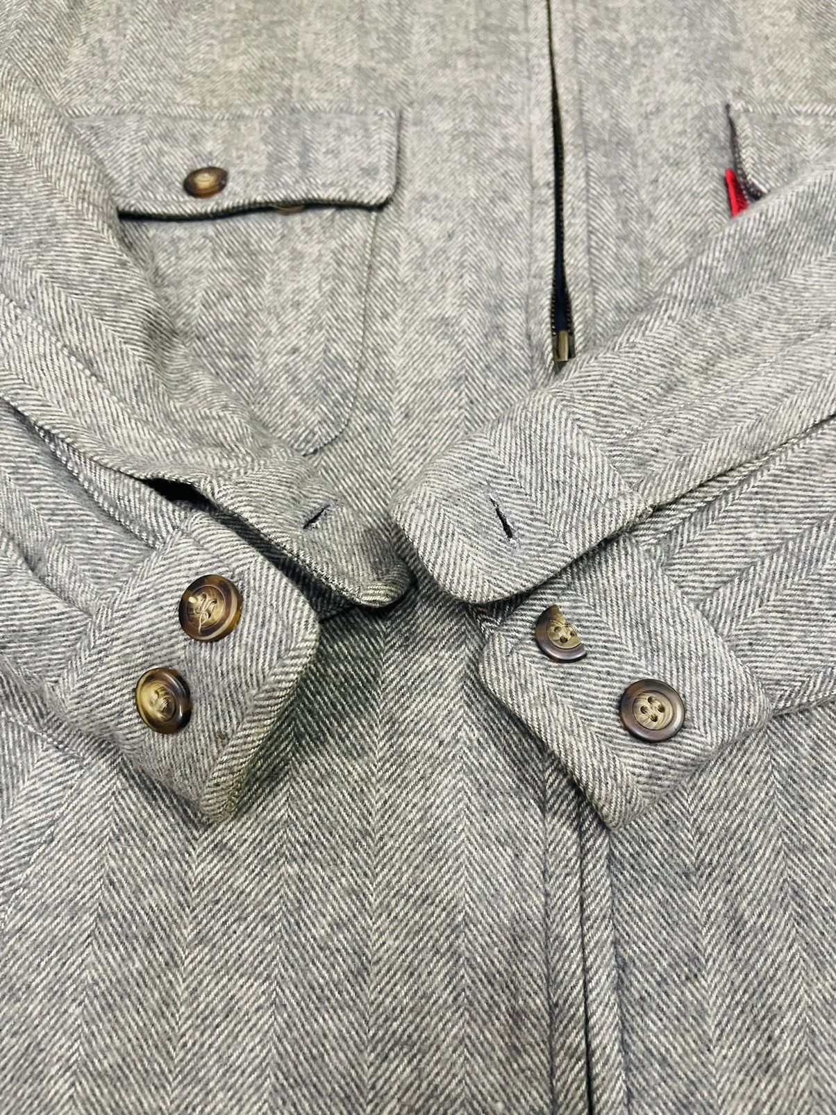Lucky Brand Lucky Strike Button Up Wool Jacket (13) Size US L / EU 52-54 / 3 - 8 Thumbnail