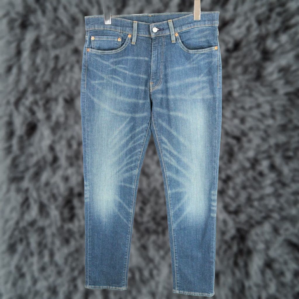 Levi's LEVI'S 511 Jeans Men's W34/L32 Slim Fit Blue Whiskers Faded Zip Fly Logo Size US 34 / EU 50 - 1 Thumbnail