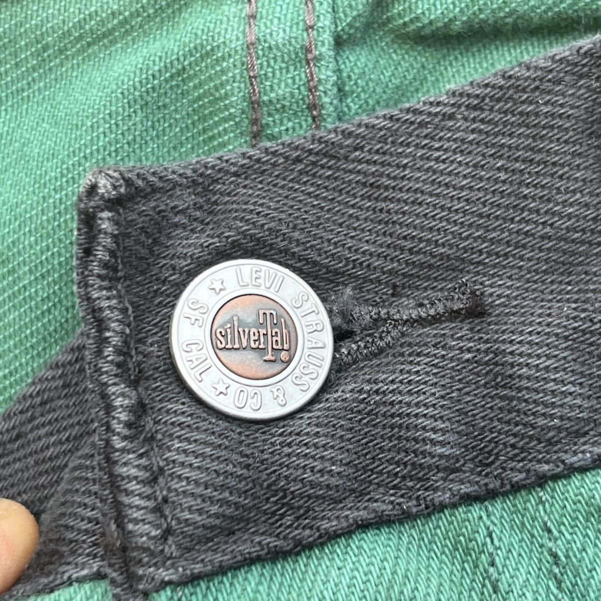 Levi's Vintage Clothing LEVIS SILVER TAB BAGGY FIT 3 TONE COLOUR DENIM Size US 32 / EU 48 - 4 Thumbnail