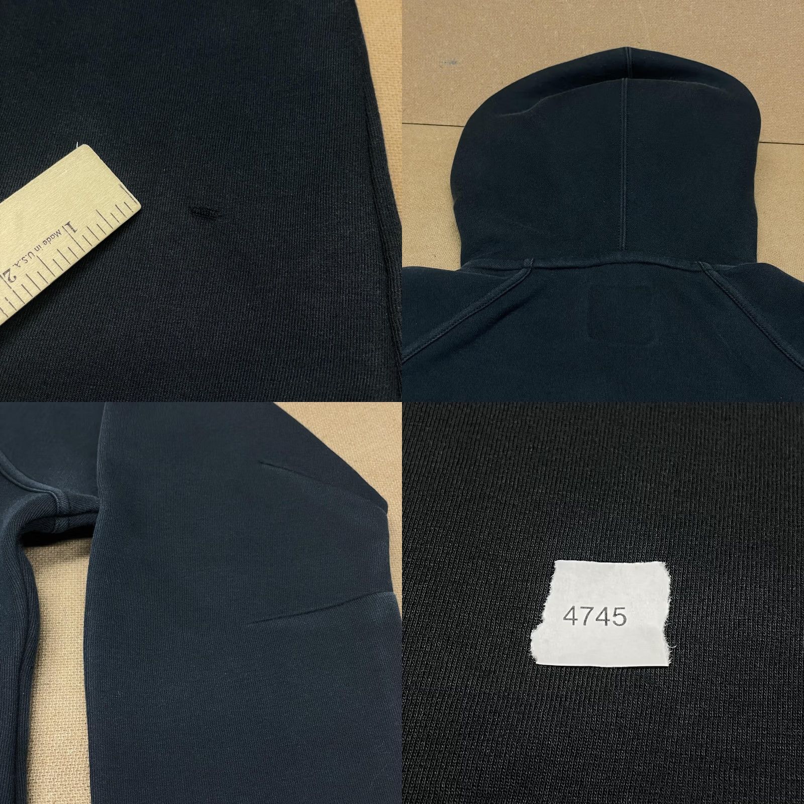 Nike Nike Hoodie Mens M Black Full Zip Raglan Pockets Sweatshirt Athletic Size US M / EU 48-50 / 2 - 9 Thumbnail