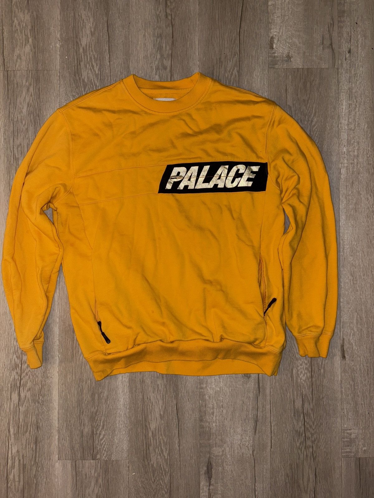 Palace Palace Sweatshirt L Cotton Gold Size US L / EU 52-54 / 3 - 1 Thumbnail