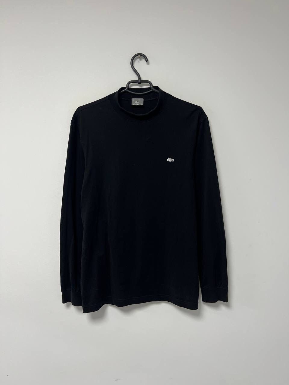 Lacoste Vintage Lacoste Classic long sleeve Sweater Black Luxury 4/M Size US M / EU 48-50 / 2 - 1 Thumbnail