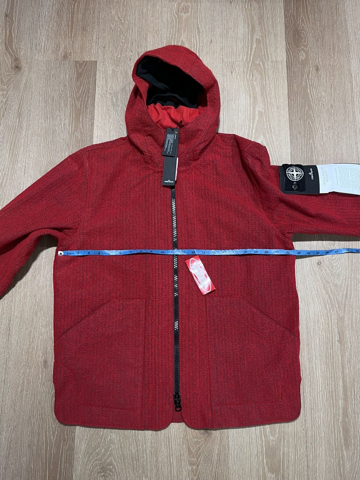 Stone Island Needle punched reflective balaclava jacket rare Size US M / EU 48-50 / 2 - 9 Thumbnail