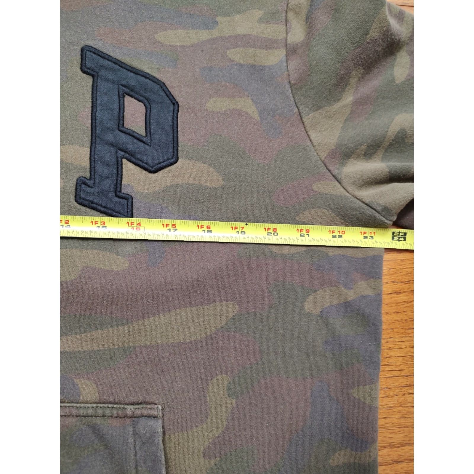 Gap Gap Camo Hoodie Green Logo Faded Pullover Sweatshirt L Mens Large Camouflage Grunge Military Outdoors All Seasons Pockets Hooded Size US L / EU 52-54 / 3 - 6 Thumbnail