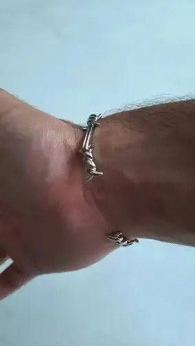 Jewelry Silver Thorn Bracelet Size ONE SIZE - 3 Thumbnail