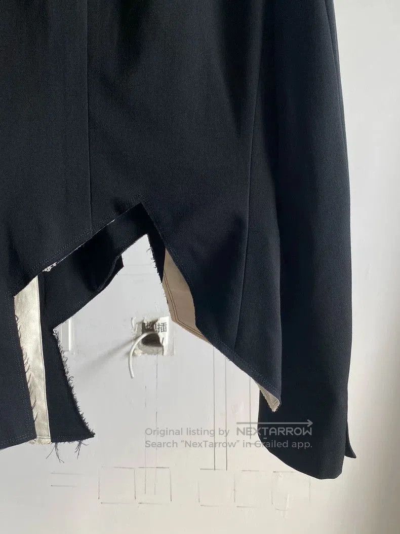 Comme des Garcons COMME des GARCONS Asymmetric Wool Blazer. Size US XS / EU 42 / 0 - 7 Thumbnail