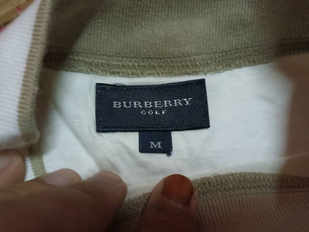 Burberry Burberry Golf Striped Tee Size US M / EU 48-50 / 2 - 9 Thumbnail