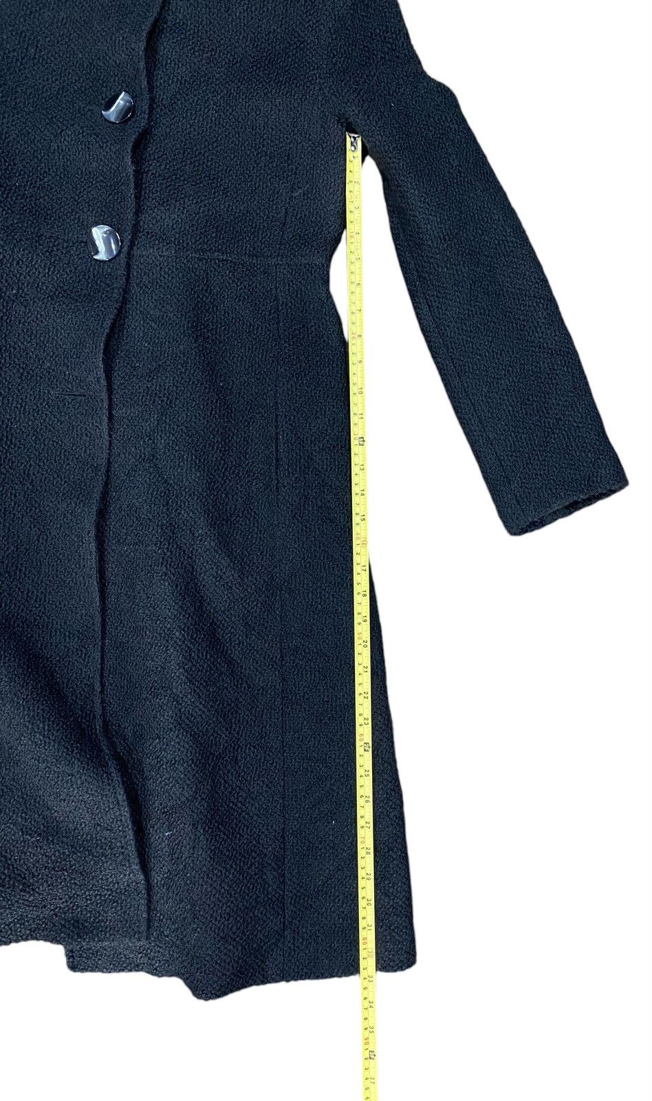 Giorgio Armani Archival Clothing Black EMPORIO ARMANI Button Parka Size S / US 4 / IT 40 - 21 Thumbnail