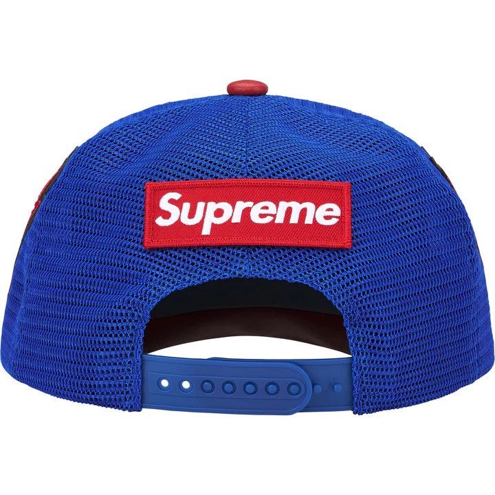 Supreme × Vanson Leathers Supreme Vanson Leathers Spider-Man Mesh Back 6-Panel Red Size ONE SIZE - 6 Thumbnail