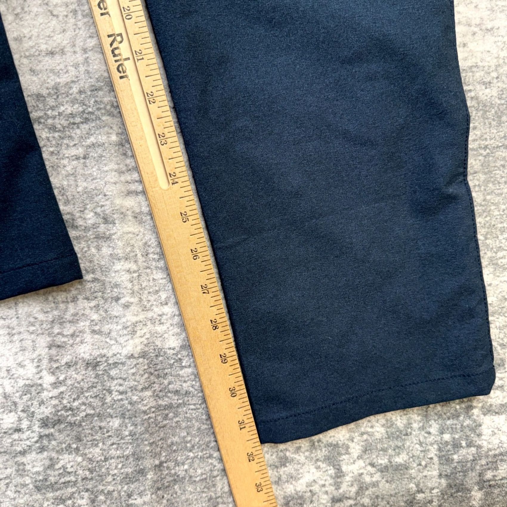 Vintage Ministry of Supply Kinetic Pants Mens 34 Blue 5 Pocket Tech Performance Commute Size US 34 / EU 50 - 7 Thumbnail
