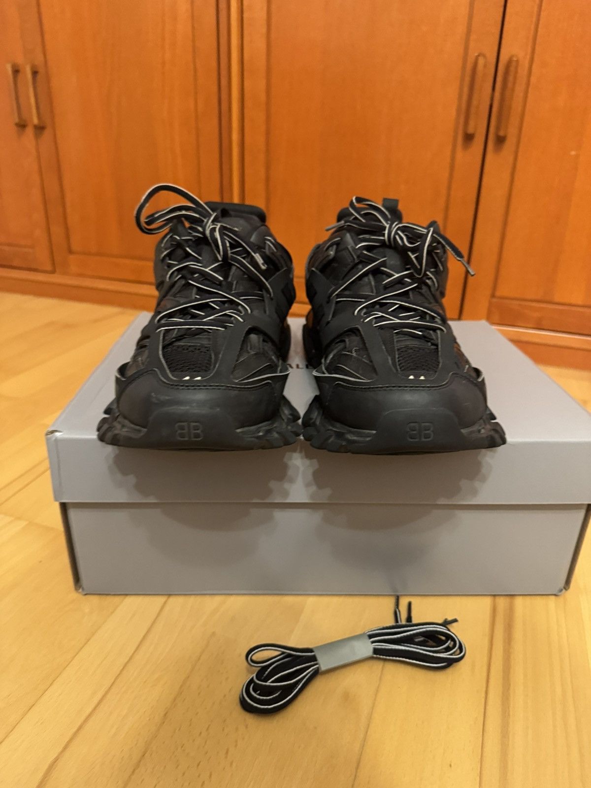Balenciaga Balenciaga Track Triple Black Size US 11 / EU 44 - 6 Thumbnail