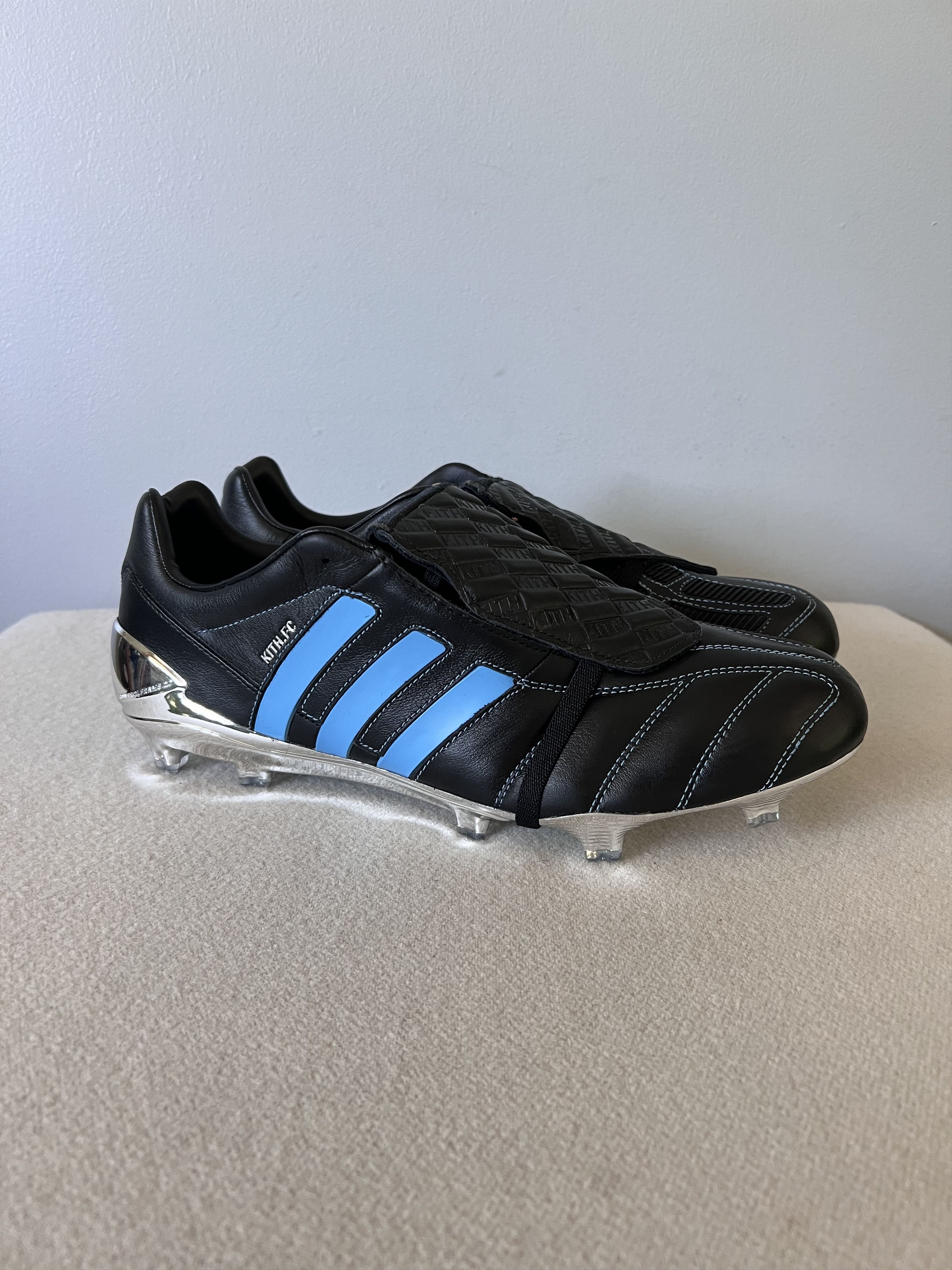 Kith Adidas Football Predator Mania Cleats in Black