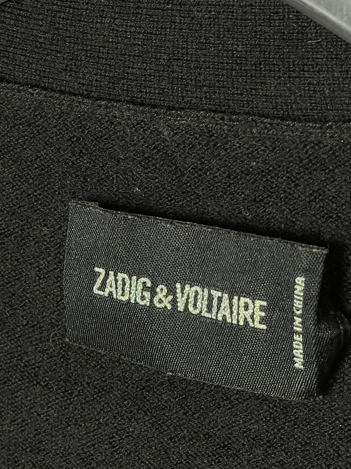 Zadig & Voltaire Zadig & Voltaire Y2K Cashmere Hype Distressed Sweater Size L / US 10 / IT 46 - 8 Thumbnail