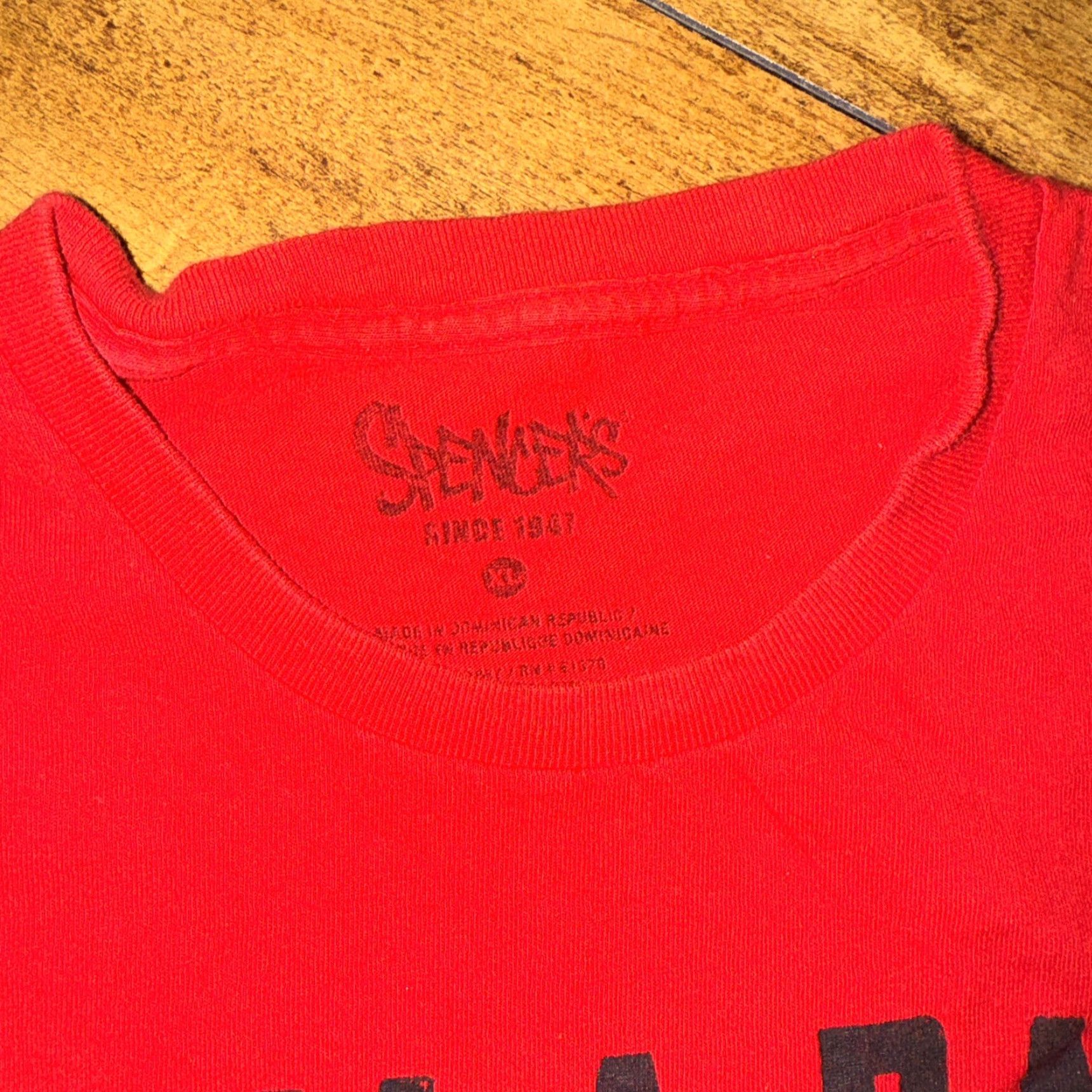 Vintage Spencer’s Humor T-Shirt Black 2XL Men Shirt Y2K Bad Influence Size US XXL / EU 58 / 5 - 4 Thumbnail