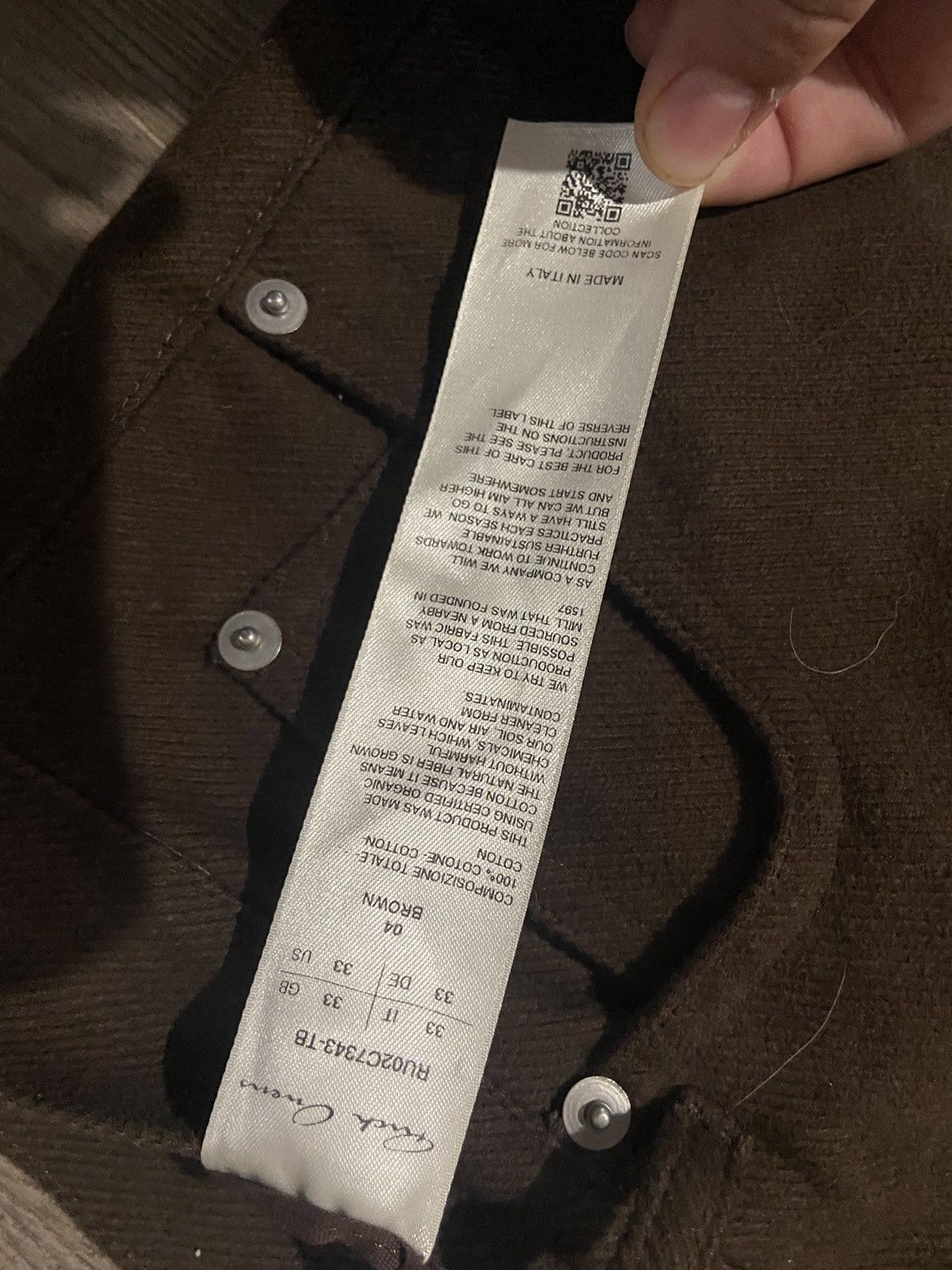 Rick Owens Rick ownes bolan banana pants Size US 34 / EU 50 - 3 Thumbnail