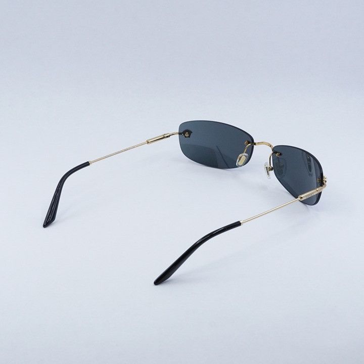 Versace Versace VE2279 100287 Rectangle Sunglasses - Gold Frame Size ONE SIZE - 11 Thumbnail