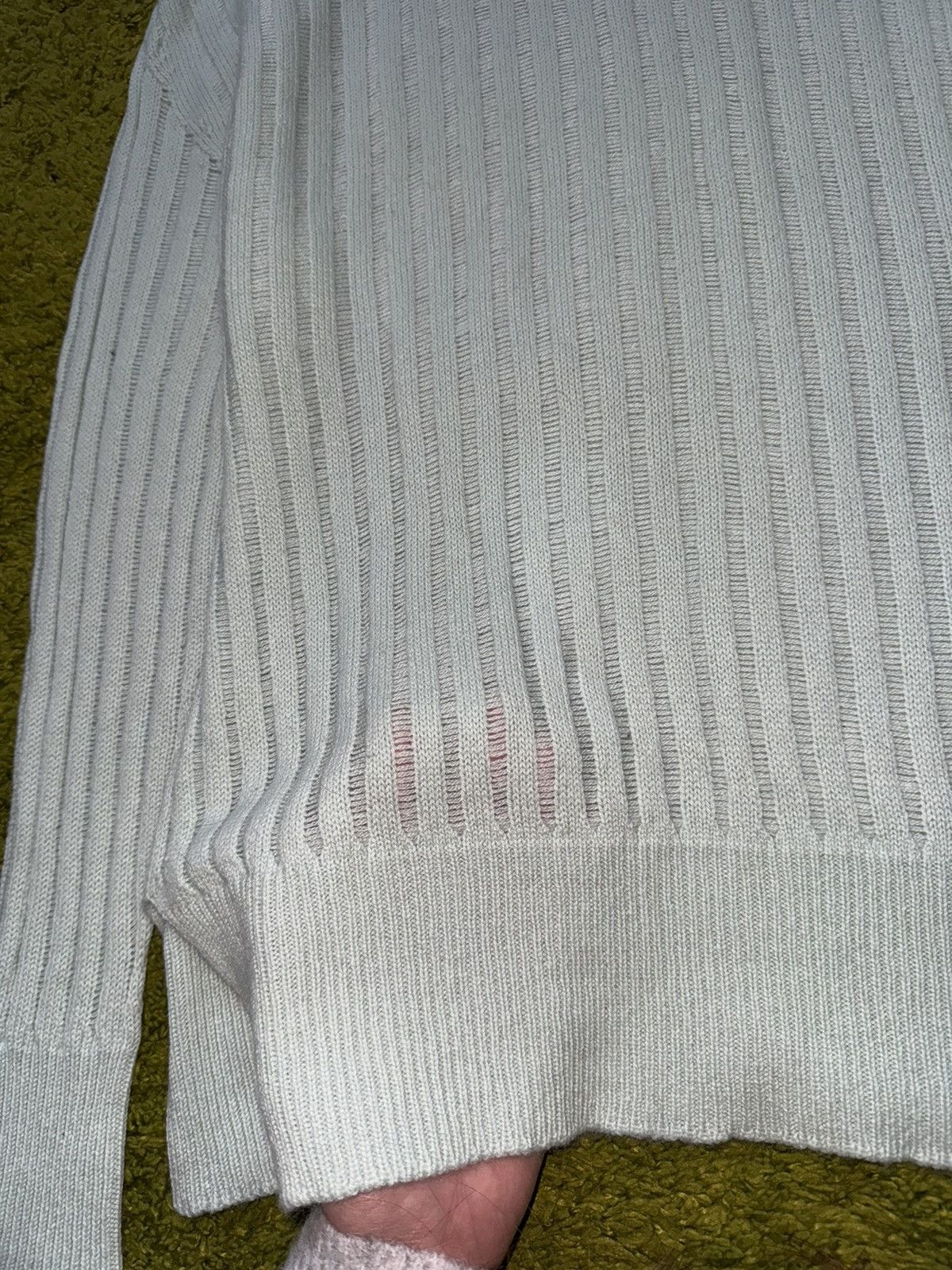 Loro Piana Loro Piana x Tabaroni 100% cashmere mesh knit sweater Size S / US 4 / IT 40 - 5 Thumbnail
