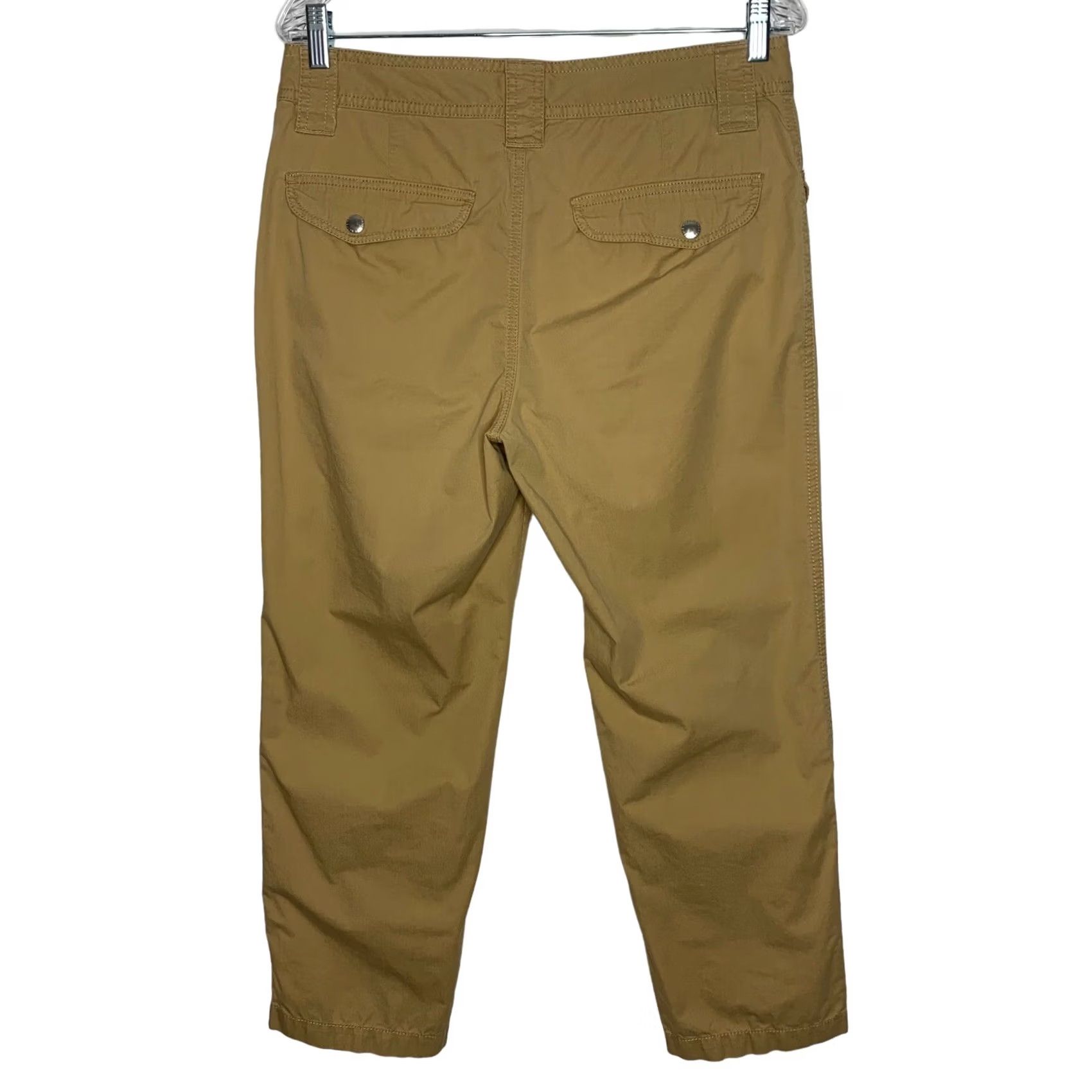 Ralph Lauren Lauren Ralph Lauren Khaki Pants Casual Ankle Cropped Womens Size 8 Green Label Beige Size 30" / US 8 / IT 44 - 2 Thumbnail