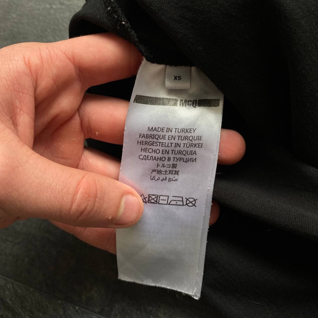 Alexander McQueen × Vintage Vintage big logo rare McQ tee shirt Size US XS / EU 42 / 0 - 6 Thumbnail