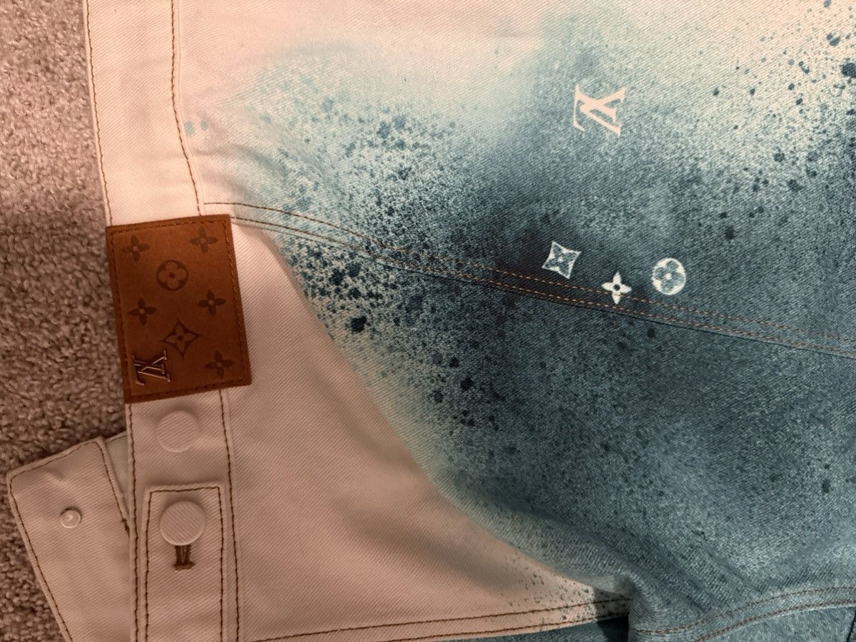 Louis Vuitton Louis Vuitton LV Spray Denim Jacket Size US M / EU 48-50 / 2 - 6 Thumbnail