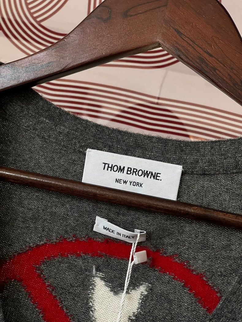 Thom Browne Thom Browne Long sleeve knit cardigan Size XS / US 0-2 / IT 36-38 - 4 Thumbnail