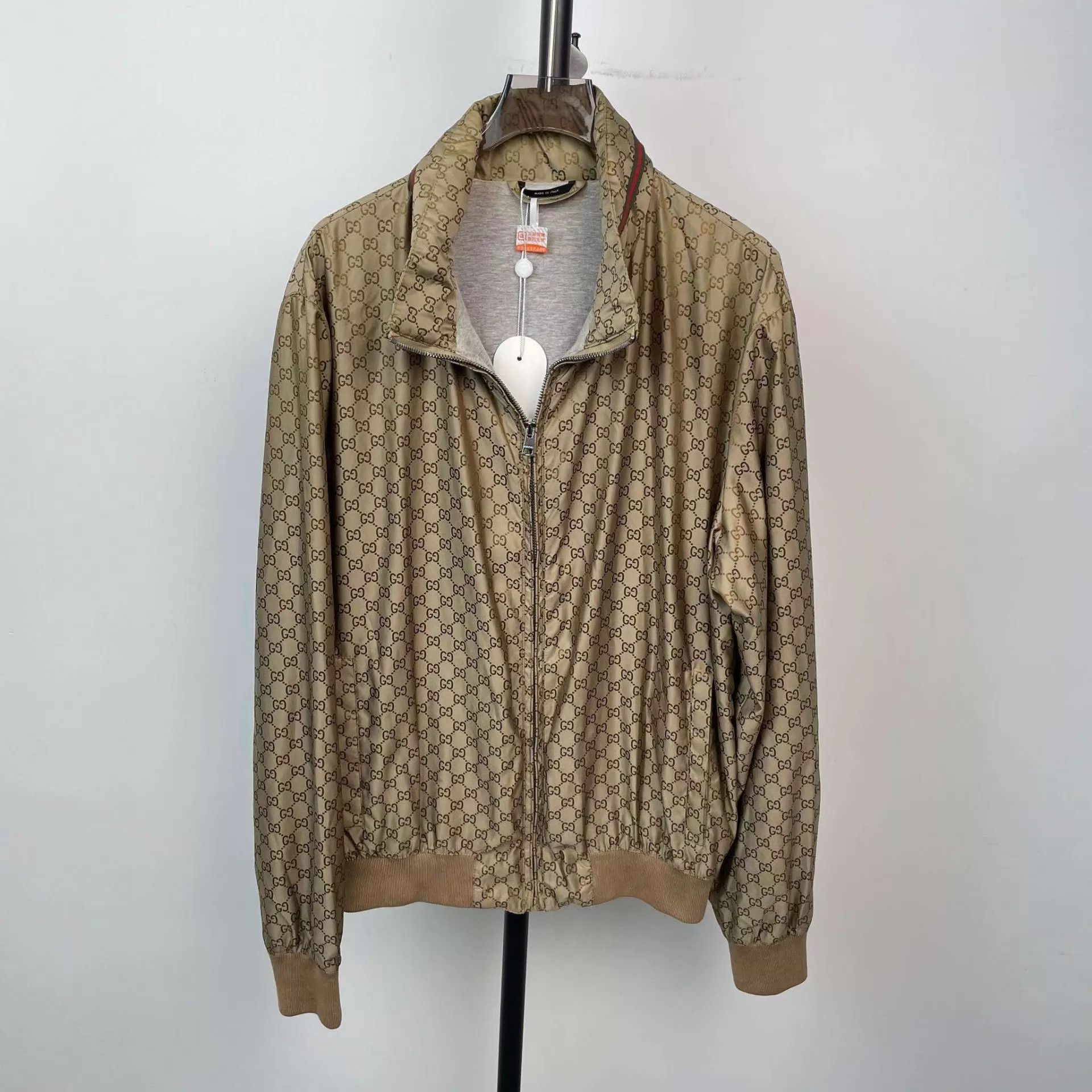 Gucci Gucci All Over Print Logo Brown Jacket 48 Size US M / EU 48-50 / 2 - 1 Thumbnail