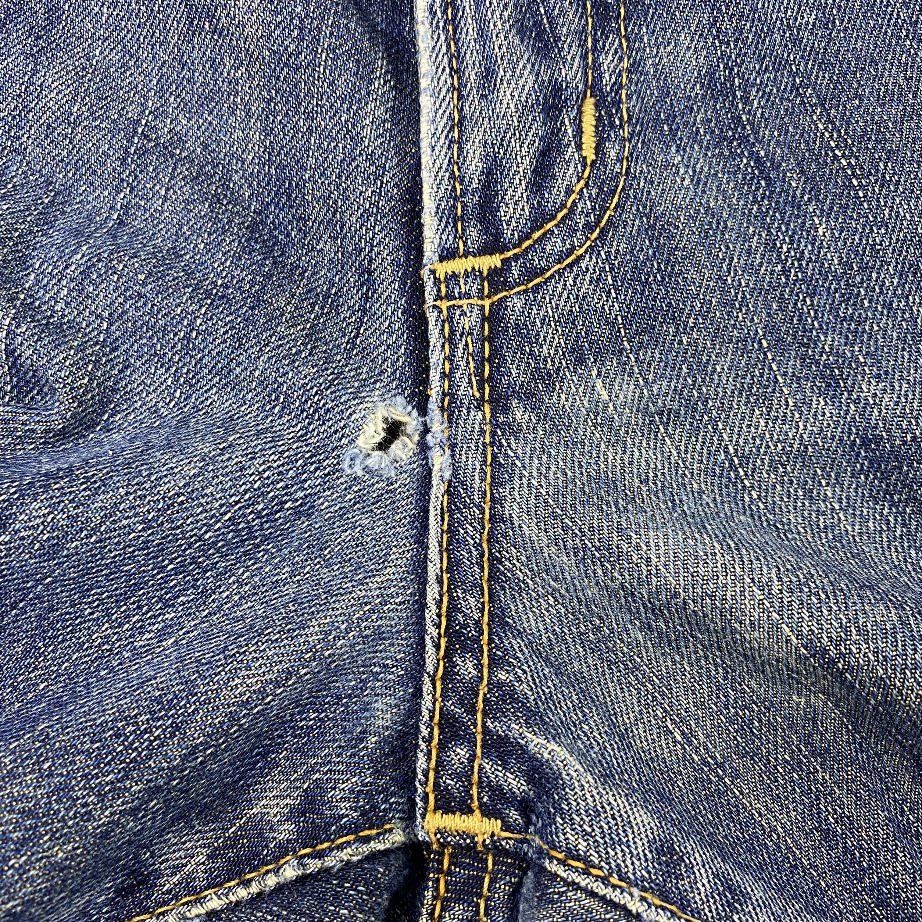 Edwin Vintage Edwin 404 Distressed Jeans - J1181 Size US 36 / EU 52 - 15 Thumbnail