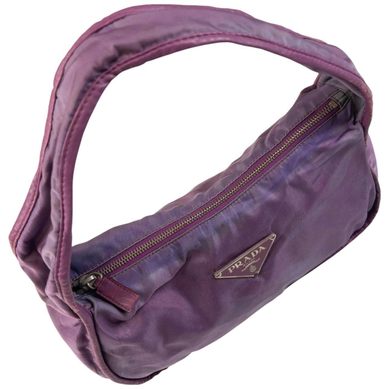 Prada Vintage Prada Mini Baguette Shoulder Bag Size ONE SIZE - 5 Thumbnail