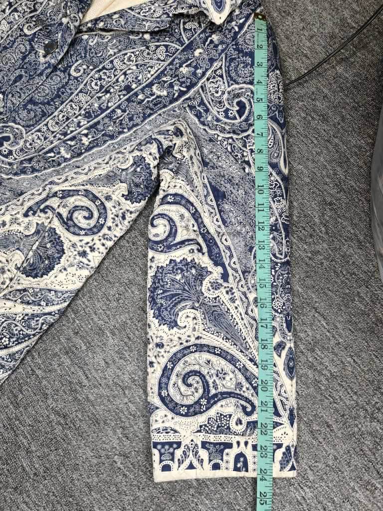 Japanese Brand Vintage Mimo Moda Paisley Long Jacket Nice Design Size US L / EU 52-54 / 3 - 17 Thumbnail