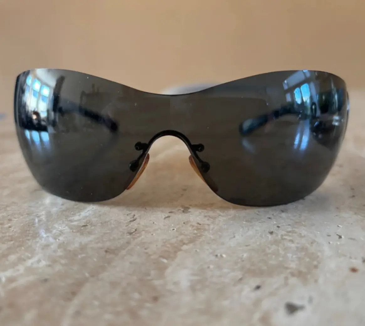 Prada PRADA SunglassesFlame Star Sport Symbol Wrap Shield Mask Size ONE SIZE - 4 Thumbnail