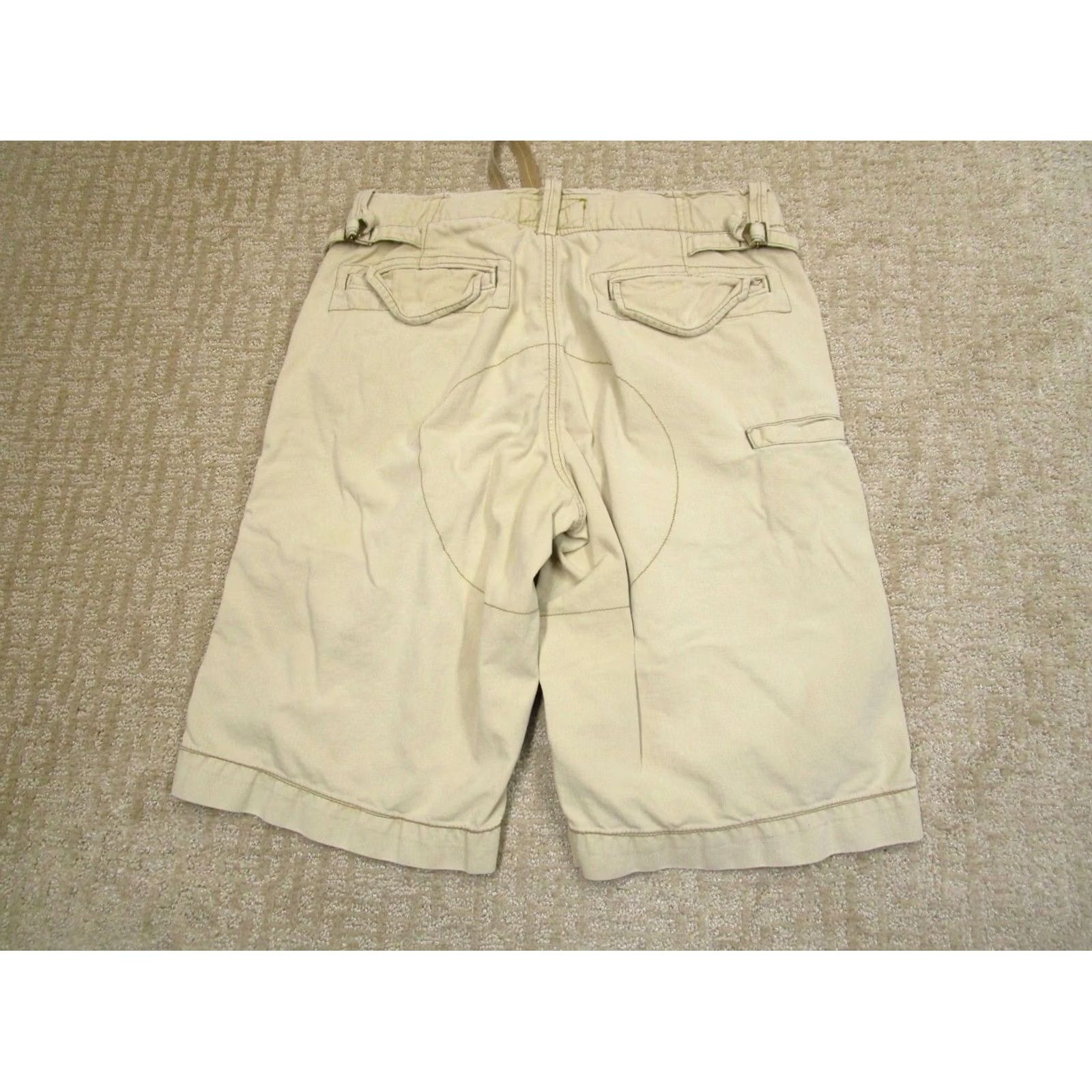 Gap VINTAGE Gap Shorts Men 32 Beige Cargo Military Field Utility Heavyweight Y2K 00s Mens Size US 32 / EU 48 - 2 Thumbnail