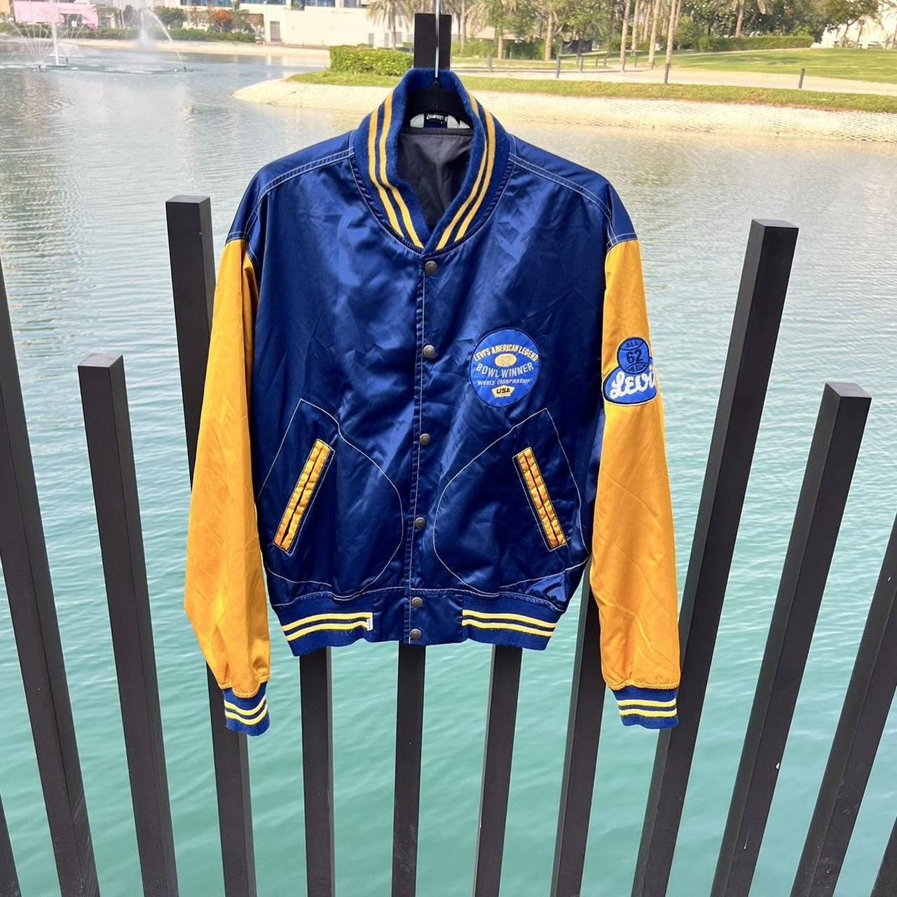 Levi's Levi's Strauss & CO Since 1850 USA Bowling Jacke Size US M / EU 48-50 / 2 - 1 Thumbnail