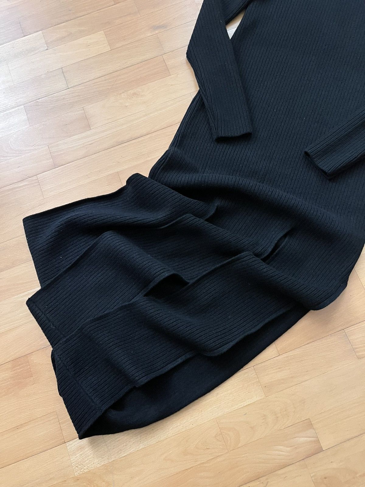 Bottega Veneta Bottega Vaneta heavy dress splitted leg opening Size XL / US 12-14 / IT 48-50 - 3 Thumbnail