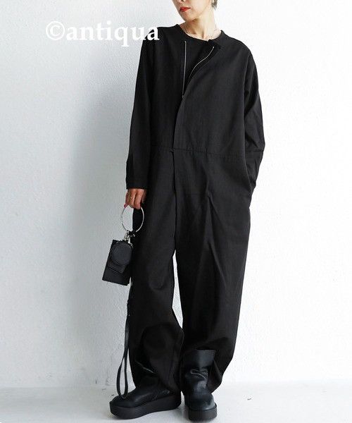 Japanese Brand Antique Black Jumpsuit Style Baggy Size 42" / US 20 - 1 Thumbnail