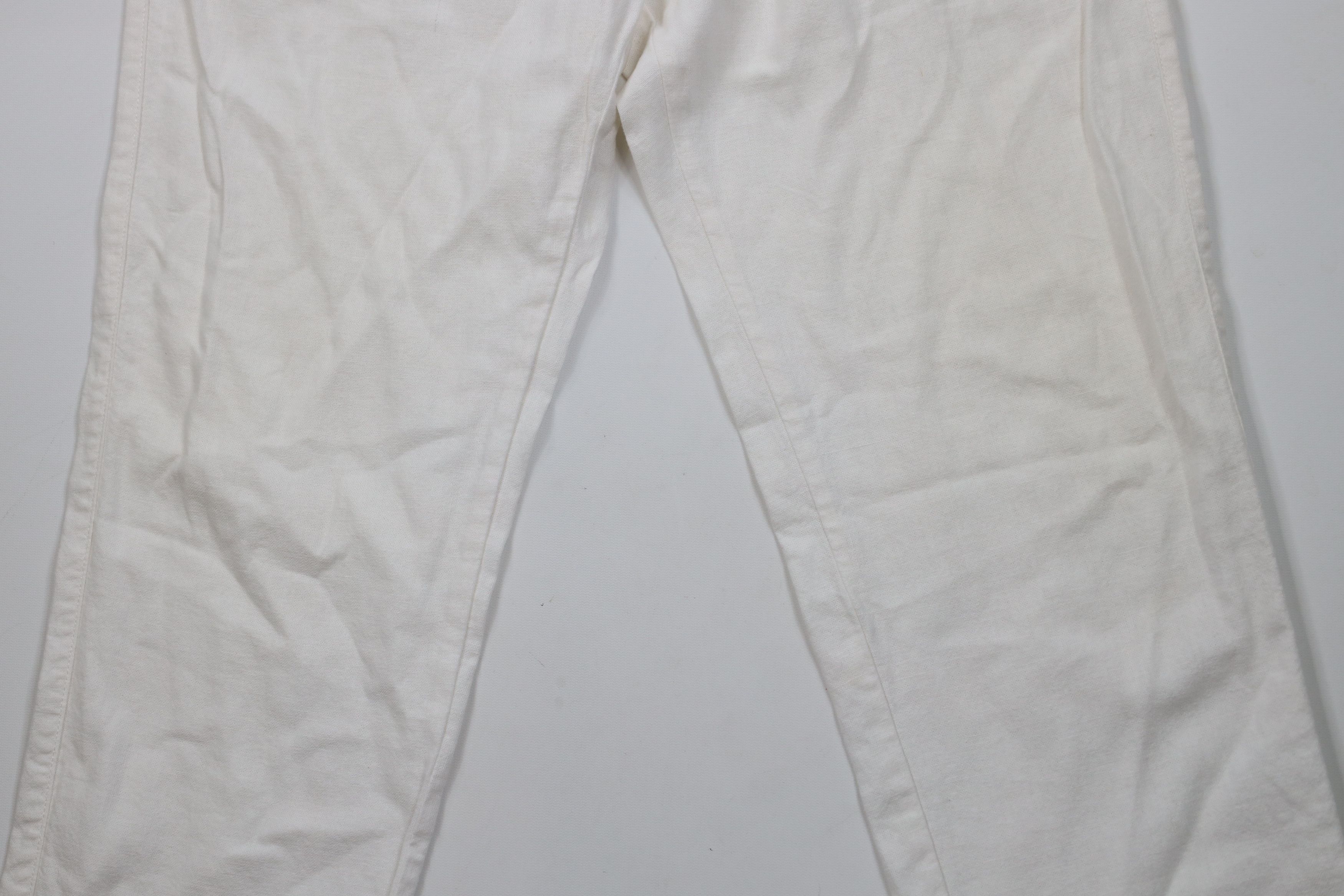 Vintage Vintage Y2K Streetwear Blend Wide Leg Harem Pants White Size US 38 / EU 54 - 3 Thumbnail