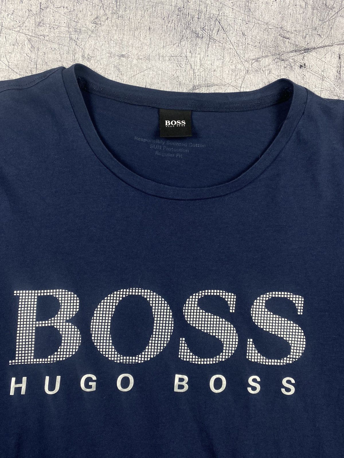 Hugo Boss Hugo Boss big logo luxury streetwear tee Size US L / EU 52-54 / 3 - 5 Thumbnail