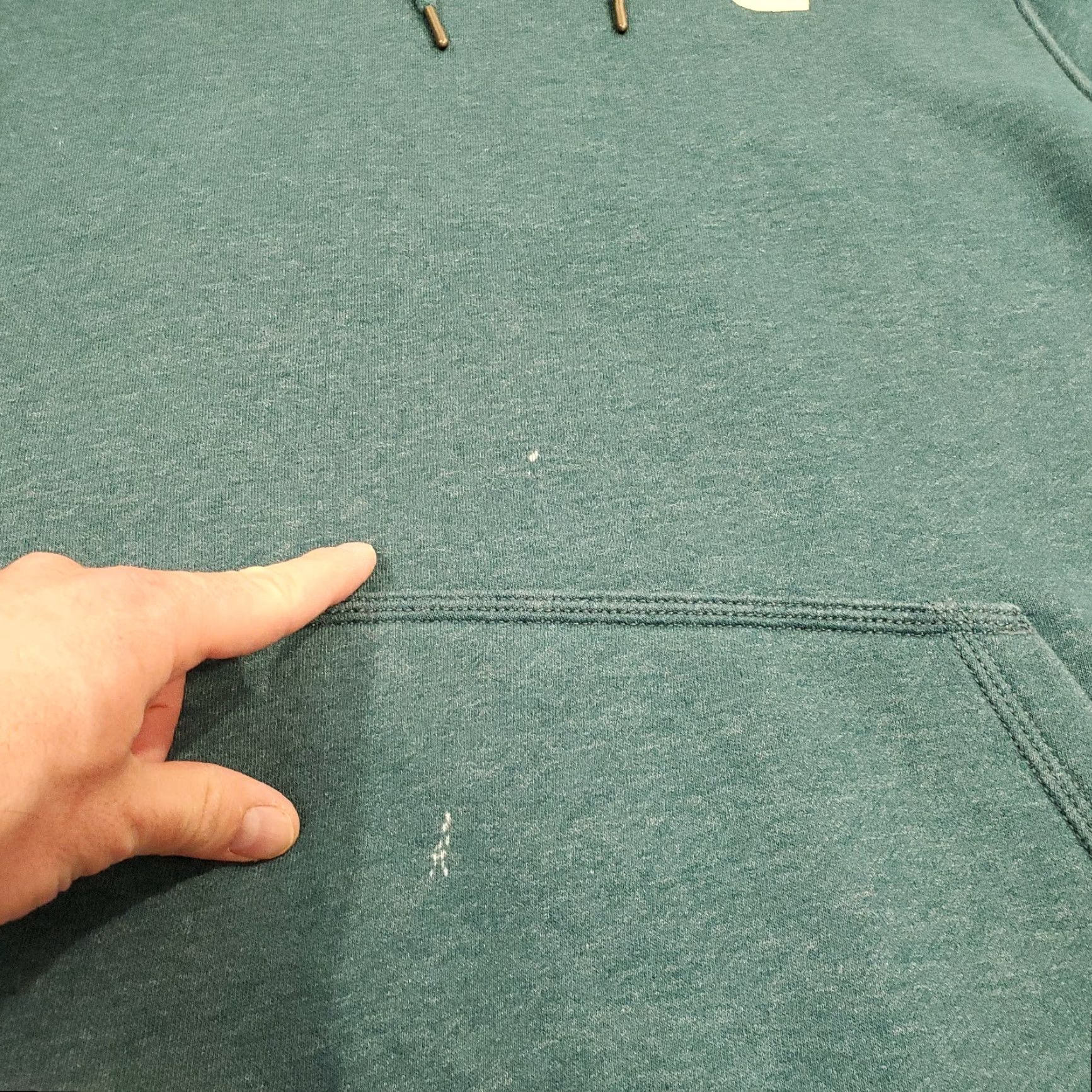 Carhartt Carhartt Hoodie Womens 2XL Blue Pullover Sweatshirt Relaxed Fit Logo H26 Size XXL / US 16-18 / IT 52-54 - 4 Thumbnail