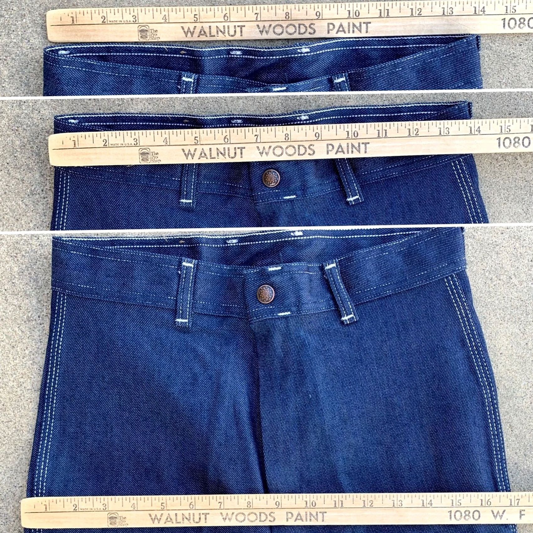 Sears vintage Sears Roebuck and Co jeans size 16 29” waist blue rockabilly 1970s 1980s Mens Size 38" / US 16 / IT 52 - 7 Thumbnail