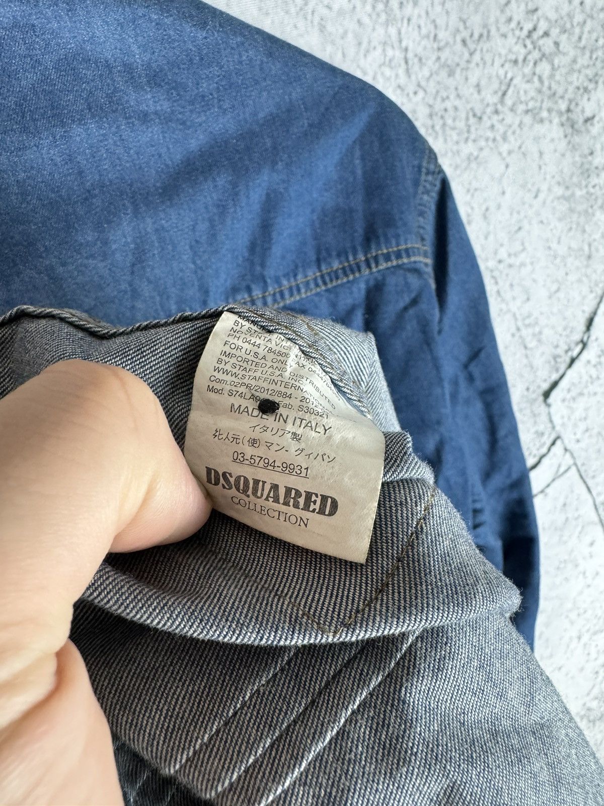 Dsquared2 Dsquared2 Denim Jeans Shirt Button Size US M / EU 48-50 / 2 - 5 Thumbnail