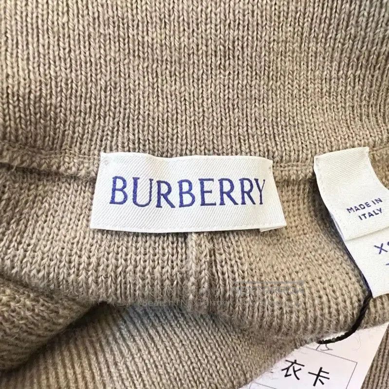 Burberry Burberry Khaki Cotton Casual Trousers for Women. Size 22" - 4 Thumbnail