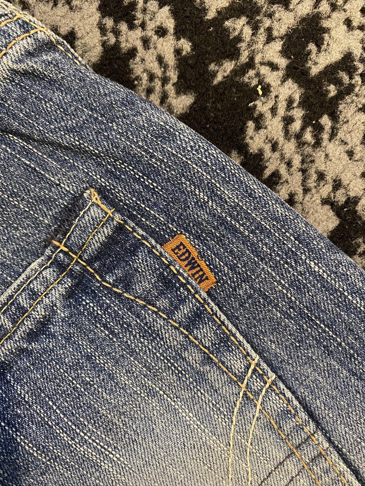 Edwin Edwin Japan Selvedge Washed Blue Denim Vintage Size US 34 / EU 50 - 10 Thumbnail