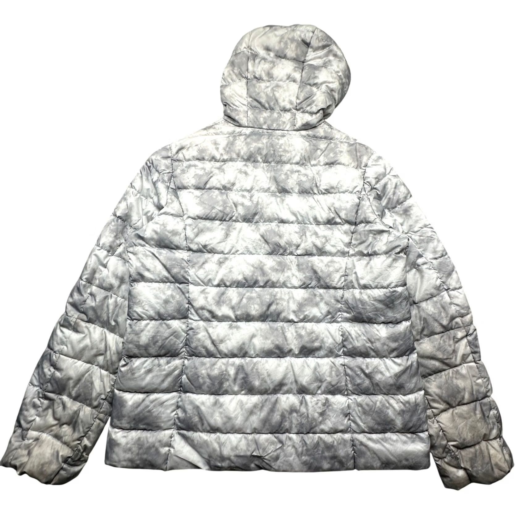 Eddie Bauer Eddie Bauer EB650 CirrusLite Down Hooded Puffer Jacket Womens Large Gray Cloud Size L / US 10 / IT 46 - 2 Thumbnail