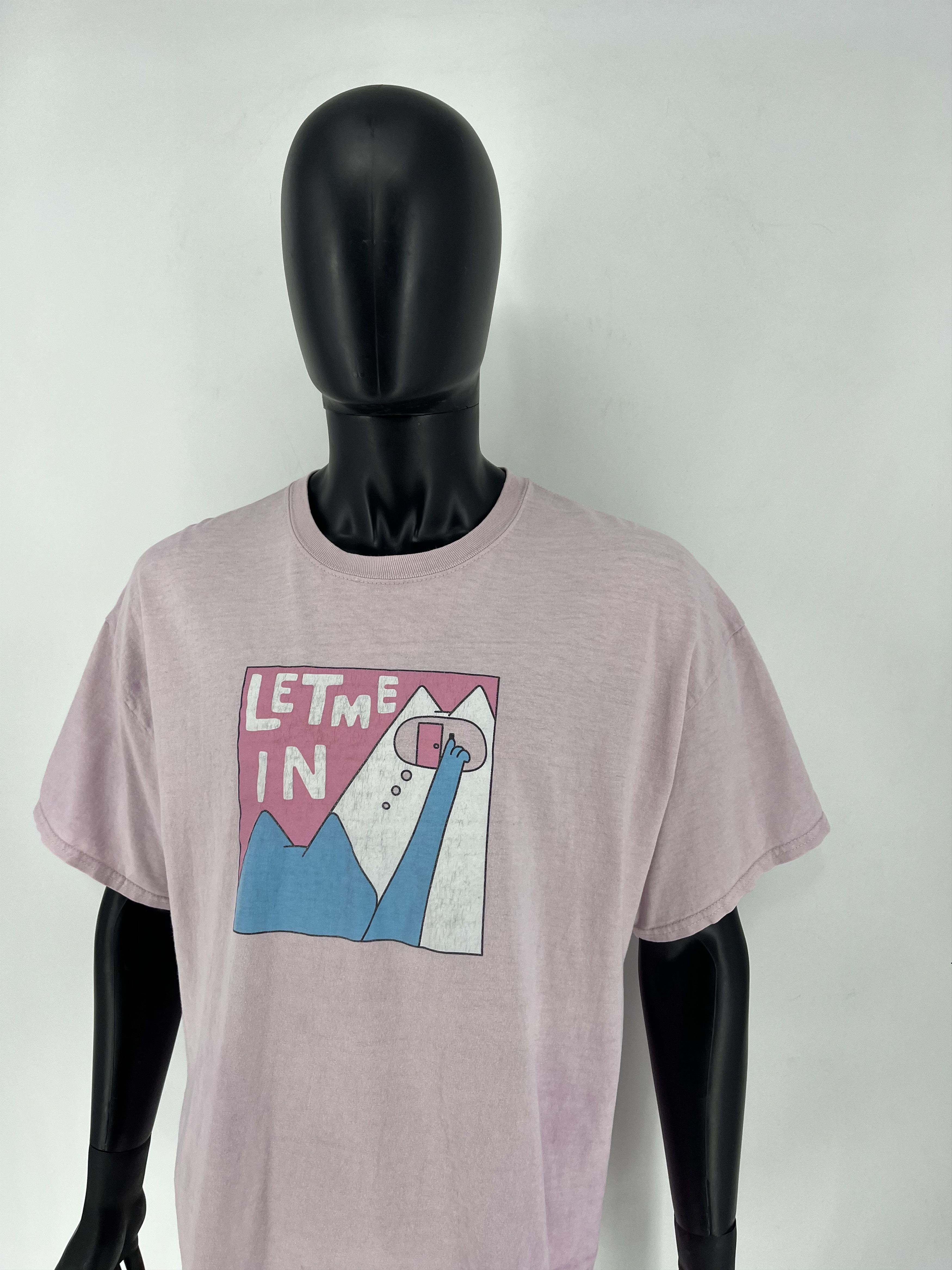 RIPNDIP Vintage Leon Karssen Cat "let Me In” Pink T-Shirts Size XXL Size US XXL / EU 58 / 5 - 5 Thumbnail