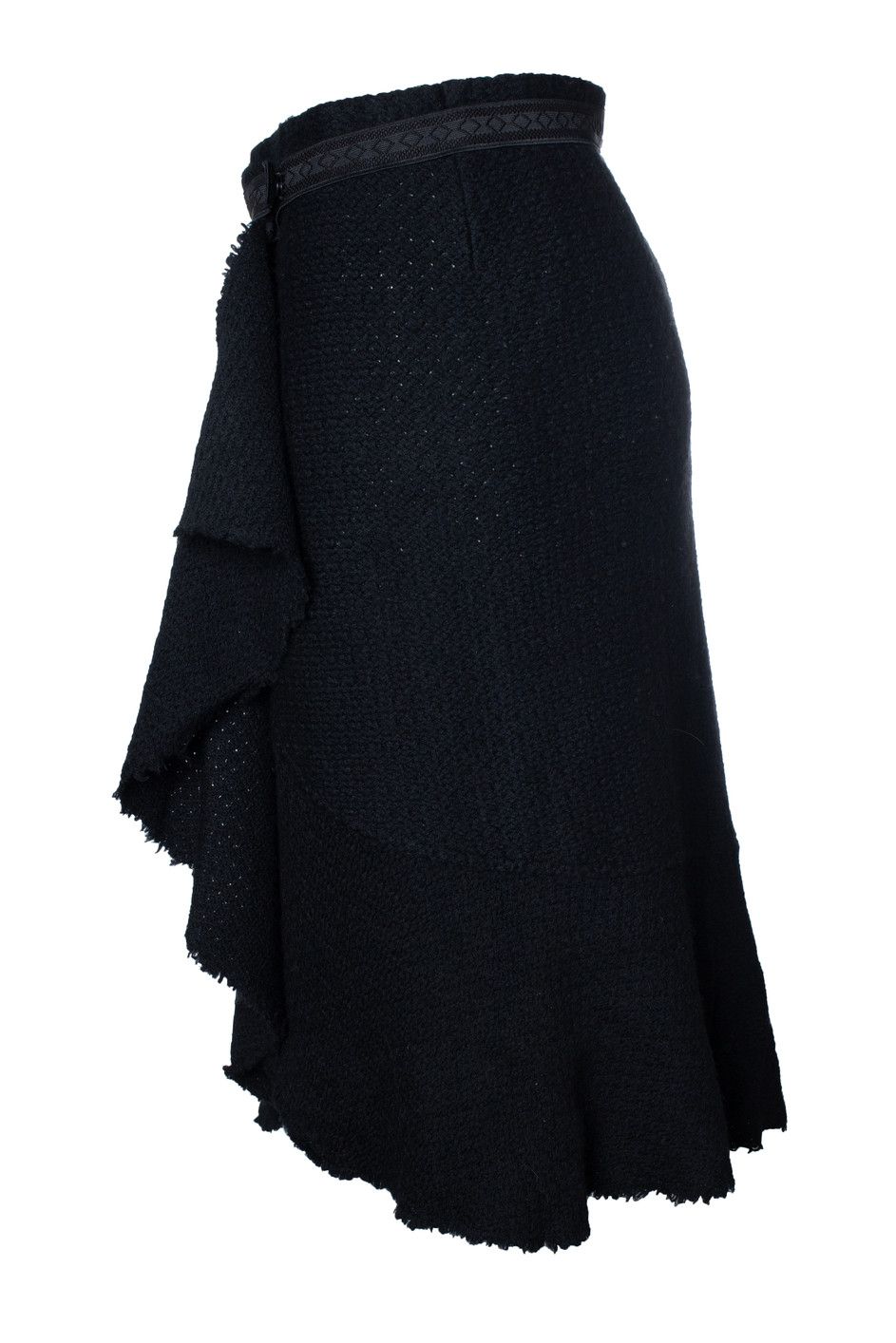 Isabel Marant Isabel Marant, Black wool wrap skirt Size 28" / US 6 / IT 42 - 4 Thumbnail